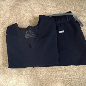 Women’s Figs Scrubs - Navy Blue